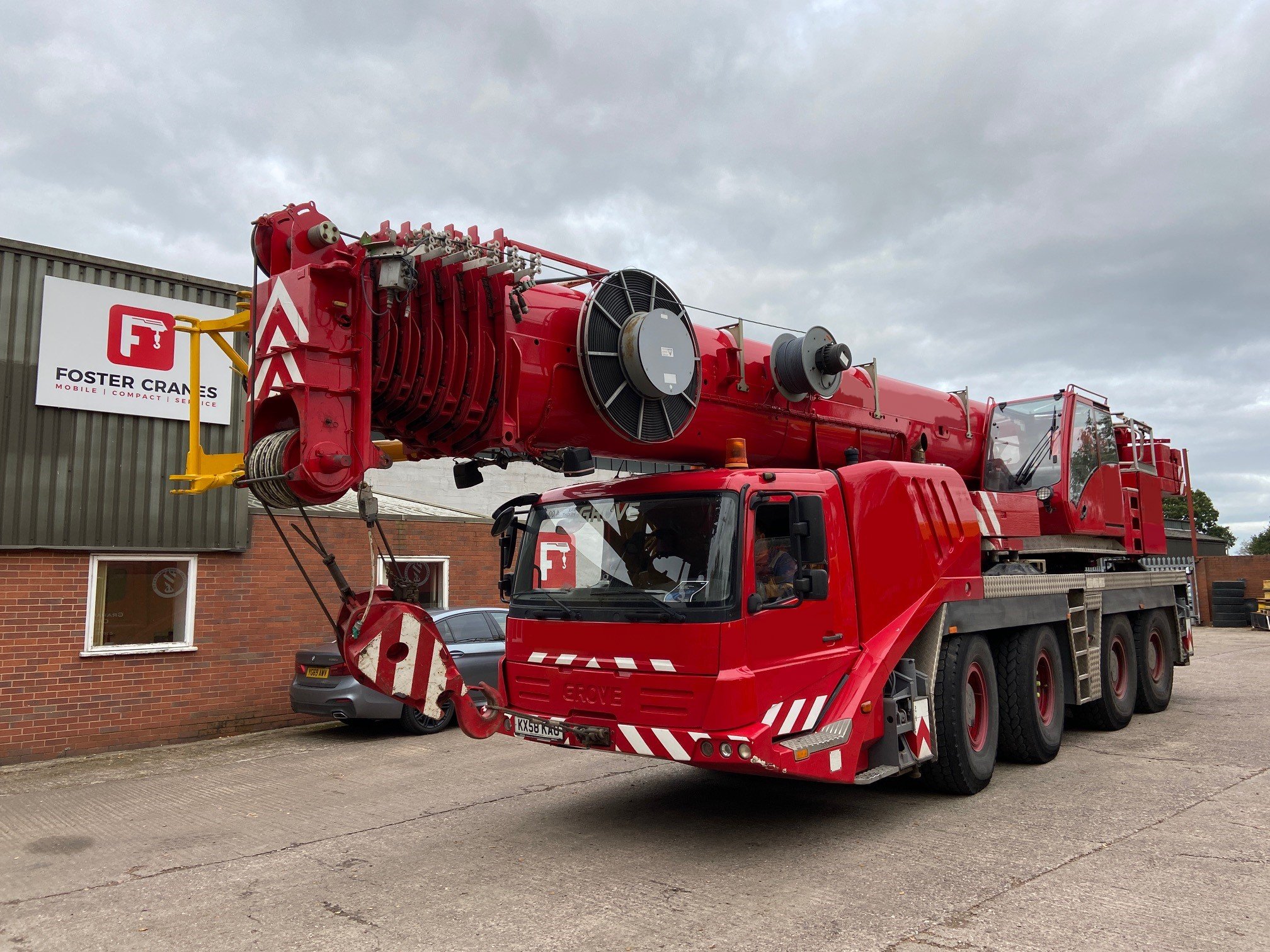 The UK's Largest Supplier of Used Mobile Cranes Foster Crane